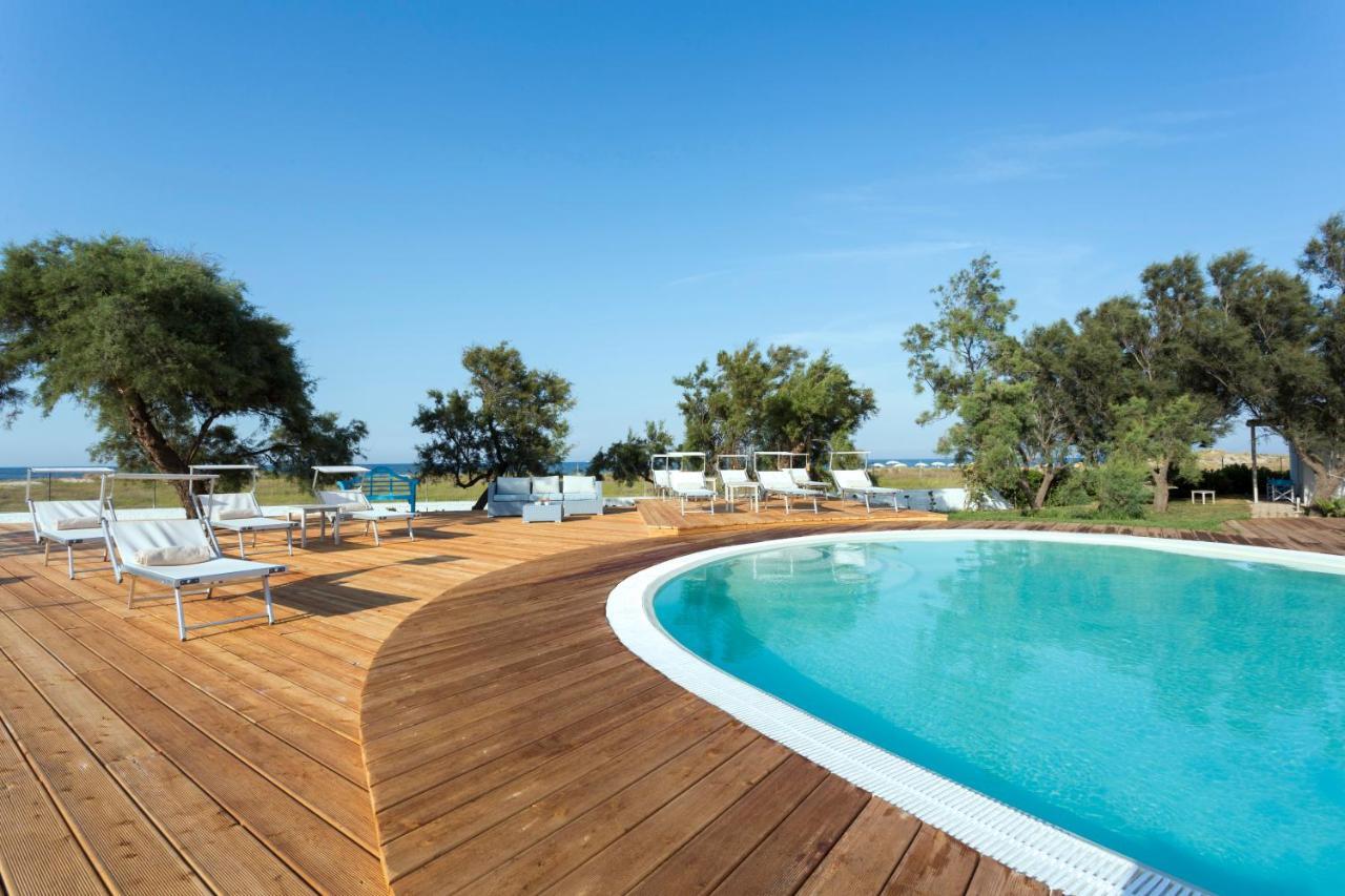 Spiaggiabella Beach Hotel Del Silenzio By Ria Hotels Torre Rinalda Dış mekan fotoğraf